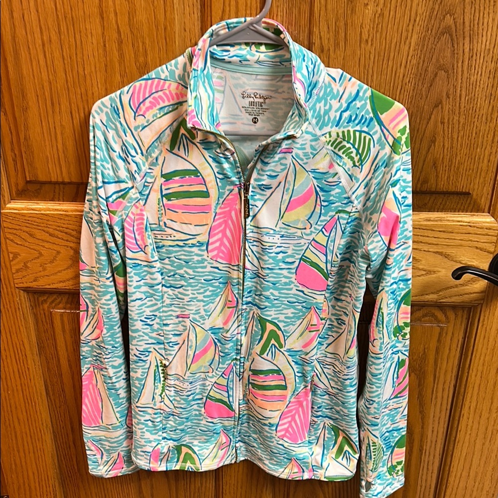 NWOT Lilly Pulitzer Luxletic Jacket
